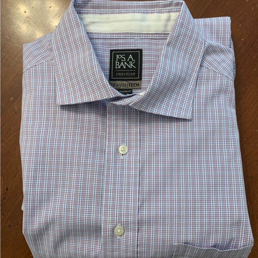 Jos. A. Bank travel tech tailored fit 16 1/2 neck 36 sleeve